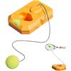 Générique Tennis Practice Rebounder, Sport Training Reaction Kit, 10 Feet Elastic Rope with Base, Esercise Tool for Beginners Adults Teens, Outdoor Indoor Accessory for Gym Backyard Park Fielding Workout