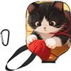 CNTDBU Custodia per pagaia in neoprene con tasca in rete, moschettone per borsa da palestra