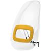 BOBIKE 8015500010 - Parabrezza ONE+ compatibile con il tuo seggiolino anteriore per bici Bobike ONE MINI a colori Mostarda Fuerte