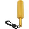 Cerlyiont Underwater Shaker in Alluminio con Campanello e Gancio Girevole per Immersioni Subacquee - Strumento Segnalatore con Texture Antiscivolo e Sferette d'Acciaio (Rossa)