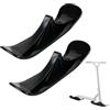 Générique Kit di conversione Slittino Neve - Un paio di accessori ergonomici per sport invernali | Kit di conversione Slittino Sci Scooter | per Parco, Spiaggia, Sabbia, Avventura all'aperto, Tutte le