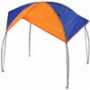 Xoeryoy Ombrello da Barca Portatile Pieghevole per tettoia per Parasole per Kayak, Adatto per gommoni e Kayak in PVC, Blu e Arancione, 77 × 61 Pollici; 1