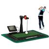 Generic Allenatore di swing da golf con display LCD, 360 ruotabile aiuto per allenamento per interni ed esterni, migliora la precisione
