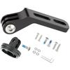 Buxuaaaa Leghe di alluminio Estensione Bici da Strada Supporto Luce Biciclette Manubrio Sotto Staffa Biciclette Selle Staffa Luce Posteriore Leghe di Alluminio Computer Faro Estensione Stand