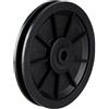 Buxuaaaa Puleggia antiusura Cuscinetto Puleggia Rotonda Fitness Wheel Ricambio Palestra Cavo Ruota Nylon Cuscinetto Palestra Cavo