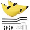 VSAQLNWZ Stabilizzatore a Braccio per Kayak, Regolabile Gonfiabile Kayak Float, Uso Versatile Kit Stabilizzatore Gonfiabile per Canoa 3 Colori per Il Tuo Stile,Blue