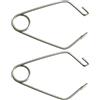 yanwuwa Corda da arrampicata Clip di fissaggio della corda Fibbia di fissaggio Arrampicata Fibbia di fissaggio per cavo esterno Fastener per
