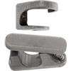 Generic Supporto per canna da pesca, 9,9 x 5,8 cm, , supporto da parete, base per asta stampata in 3D, robusto scaffale per garage, barca, kayak, uomini, ragazzi, pescatori, padri