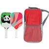 Yobadam 2 Pagaie, Superficie in Fibra di Vetro con Bordo in PVC e Impugnatura Traspirante in PU, Nucleo Leggero Ad Alveare in PP per un Controllo Superiore, Include Borsa per il Trasporto per