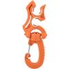 Kukyller Clip para manguera de buceo, clip para soporte de manguera de buceo, soporte para manguera de buceo doble, regulador de buceo, retenedor de manguera con hebilla de gancho a (Arancia)