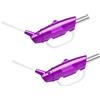 Kfwfuaee Indicatori di morso di pesca Cambiare colore Canna da pesca Punta Alert LED Induzione Morsi Allarme Luce Auto Accessorio Luce Staccabile LED Rod Light