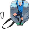 CNTDBU Custodia per pagaia in neoprene con tasca a rete, moschettone per borsa da palestra