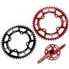 ReachMall Per SNAIL 104 per corona BCD, 44-52T Pignone a disco rotondo in lega di alluminio per guarnitura Mountain Bike, compatibile 8-12