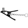 CUNZJIA Estensore per valvole di bicicletta placcato argento con catena e anelli per una facile conservazione e installazione rapida adattatore di gonfiaggio degli pneumatici