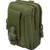 Songella Marsupio Tattico Molle EDC Compatto Borsa da Cintura Multiuso Marsupi Sportivo da Esterno per Escursionismo Campeggio Ciclismo Corsa Pesca (Verde Militare)
