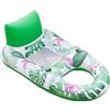 Générique Galleggiante per adulti, zattere gonfiabili portatili in PVC, sedia galleggiante galleggiante acquatica, per il tempo libero, viaggi, giardino, lago, feste, spiaggia, vacanze e parchi di divertimento