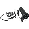 Besttoolifes Manopola acceleratore a 3 fili per biciclette elettriche e scooter - compatibile con 24 V/36 V/48 V, montaggio lato destro, adatto per manubri da 7/8, costruzione in gomma e plastica