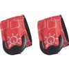 Bottone 2Pcs Riflettente Luce LED Bracciali Notte Riflettente Bande LED Wristband Indossabile Running Braccio Cintura per Running Light Bracciali