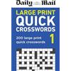 Cassell Daily Mail Large Print Quick Crosswords Volume 1: 200 large print quick crosswords