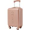 WHYGO - Trolley Bagaglio a Mano 40x30x20 con Ruote 360º Rimovibili - Rigido, Antiurto e Antigraffio - Capienza 24 Litri, Compatibile con Ryanair ed EasyJet - CIPRIA