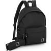 Julian Ross Zaino con Astuccio Coordinato - Impermeabile Leggero 41x31x18 cm in Poliestere - 24L Casual Donna Uomo e Ragazze Ragazzi Bambini - Ideale per Scuola, Viaggi e Tempo Libero - Nero