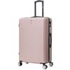 CELIMS - Valigia Grande 23 kg Rigida Oro Rosa Leggera | Valigia da Stiva 75cm Donna | Lucchetto Integrato | ABS | Trolley Grande 75cm con 4 Ruote
