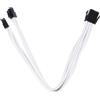 Silverstone Cavo Silverstone 8-Pin-EPS su 4+4-Pin-ATX/EPS - 300mm bianco