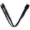 Silverstone Cavo Silverstone 8-Pin-PCIe su 6+2-Pin-PCIe estensione - 250mm nero
