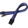 Silverstone Cavo Silverstone PCI-8-Pin su PCIe-6+2-Pin Kabel, 250mm - nero