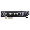 Silverstone Scheda adattatore SilvStone SST-ECM28 SATA M.2 SSD a PCIe 1U Nero [SST-ECM28]