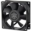 Silverstone Ventola 80x80 SilverStone FN80 PWM 80mm Nero [SST-FN80B]