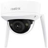 Reolink Telecamera IP Reolink W437 Dome Wi-Fi 4K 8MP Bianco [W437]