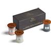 Woodwick Hourglass Candles Mini Jar Floral Gift Set - Candela Profumata