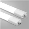 GOOSKI 2 Pezzi Neon Led 150CM, 45W 4950LM Plafoniera IP65 Impermeabile, Lampada da Soffitto 4000K, Tubo LED per Cucina Officina Ufficio Bagno Seminterrato Magazzino