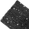 TOAOB THE ONE AND ONLY BABY TOAOB 200 Pezzi Scovolini Ciniglia Glitter per Lavoretti Neri Pipe Cleaner Bastoncini per Decorazion Halloween Natale Fai da Te Decorativi Artigianato