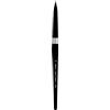 Silver Brush Limited Silver Brush-Pennello Rotondo con Manico Corto, Motivo Scoiattolo e Materiale Sintetico, Colore: Nero, Taglia: 41
