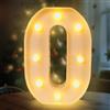 Fancysky Lettere LED da 22 cm, Lettere Luminose Led, Adatte per Proposte di Matrimonio, Festival, Feste e altri Eventi per Creare un'atmosfera Romantica e Accogliente (O)