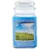 Village Candle - Candela profumata Grande, 17 x 10 cm, 1219 g, Aroma: Summer Breeze, Fino a 170 Ore di autonomia