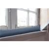 Casaviva® Paraspifferi Isolante da Arredo Antimacchia 2023-2024 Porte e Finestre in Fibra Effetto Lana Superior Elegante e Moderno (Blue Denim90)