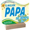 STAMPATEK Regalo Festa del Papà Targa al Papà Migliore del Mondo, Targa Decorativa come Regalo di Compleanno Papà, Regalo Natale, Idee Regalo Papà Regalo Festa del Papà Figlio Targa regalo uomo