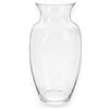 KORAT Vaso in Vetro Anfora Trasparente 37 cm Design Elegante a Bocca Svasata, Resistente e Versatile per Fiori Freschi o Secchi, Decorazione da Tavolo o Salotto, Stile Moderno e Classico