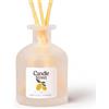 Candle Street Profumatore per Ambienti con Bastoncini Antizanzare Citronella e Limone, Diffusore Senza Alcol per Interno ed Esterno, Lunga Durata, Made in Italy (Grande (250ml))