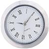 Limtula Piccolo orologio compatto da 36 mm adatto per orologi vintage in miniatura rotondi in metallo con quadrante romano per progetti