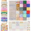 Lynnmos Kit Perline per Braccialetti e Collane - 6000 Pezzi Heishi Piatte 6mm, Lettere DIY per Creazione Gioielli Fai Da Te - Regalo per Bambine, dell'Amicizia
