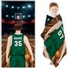 SHROUDEX Telo mare da basket personalizzato con nome, in microfibra con nome, asciugamano da basket con nome, telo mare in microfibra, 70 x 140 cm, per bambini e ragazzi (A,100 x 200 cm)