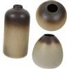 MUSISALY Set Decorativi Per Fiori 3 Pezzi Vasi in Ceramica Moderni Ornamenti Per Composizioni Floreali Per Casa Ufficio Scrivania