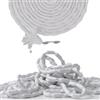 thirei Catena di piombo pesante, qualità commerciale specializzata, nastro di piombo per tende, 10 m, catena di piombo pesante, peso per tende, peso per tende, per tende, tende, zanzariera (50 g - 10 m)
