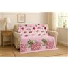 GX GARGIX Plaid Caldo in Pile, Coperta Morbida per Divano, Singolo, Matrimoniale, Microfibra Diverse Fantasie (Matrimoniale 160x200Cm, D3D-4)