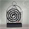 Seasboes Mosquito Coil Iron Supporto, Porta Bobina di zanzara Porta incenso, Supporti per bobina antizanzare e antiinsetti a spirale da bruciare con Manico per l'estate Repellente per Zanzare