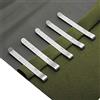 JUHONNZ Mollette da cucito, 20 pezzi, clip in tessuto in acciaio inox, clip per cucito in metallo, per vestiti, per quilting, fissaggio e marcatura